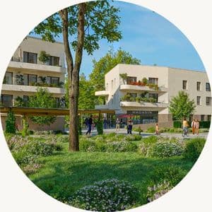 Détendez-vous dans les espaces partagés du programme immobilier neuf La Belle Aire à Artigues-près-Bordeaux